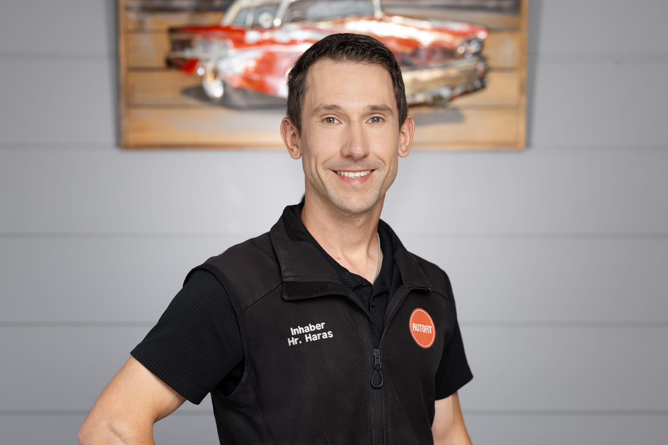 Daniel Haras, Inhaber und Kraftfahrzeugmeister